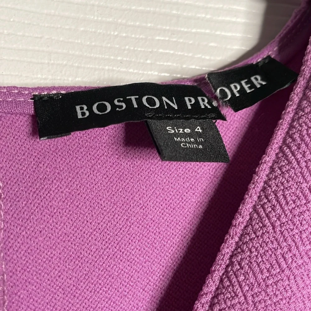 Boston proper pastel 3/4 sleeve dress